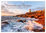 Normandie und Bretagne: Zwischen Leuchttürmen und felsigen Küsten (Wandkalender 2026 DIN A2 quer), CALVENDO Monatskalender