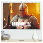 Tempelritter - Ein mächtiger Ritterorden (hochwertiger Premium Wandkalender 2026 DIN A2 quer), Kunstdruck in Hochglanz