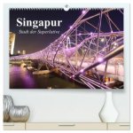 Singapur. Stadt der Superlative (hochwertiger Premium Wandkalender 2026 DIN A2 quer), Kunstdruck in Hochglanz