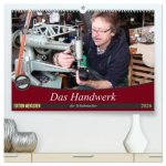 Das Handwerk der Schuhmacher (hochwertiger Premium Wandkalender 2026 DIN A2 quer), Kunstdruck in Hochglanz