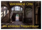 Verlassene Orte - Die schönsten Treppenhäuser (Wandkalender 2026 DIN A4 quer), CALVENDO Monatskalender