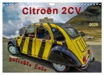 Citroën 2CV - geliebte Ente (Wandkalender 2026 DIN A4 quer), CALVENDO Monatskalender