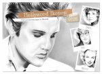 Hollywood Ikonen in Bleistift (Wandkalender 2026 DIN A3 quer), CALVENDO Monatskalender