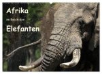 Afrika - im Reich der Elefanten (Wandkalender 2026 DIN A2 quer), CALVENDO Monatskalender