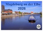 Magdeburg an der Elbe 2026 (Wandkalender 2026 DIN A2 quer), CALVENDO Monatskalender