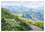 Heimweh Allgäu 2026 (Wandkalender 2026 DIN A4 quer), CALVENDO Monatskalender