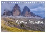 Sextner Dolomiten (Tischkalender 2026 DIN A5 quer), CALVENDO Monatskalender