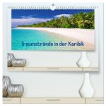 Traumstrände in der Karibik (hochwertiger Premium Wandkalender 2026 DIN A2 quer), Kunstdruck in Hochglanz