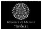 Entspannung und Ruhe durch Mandalas (Wandkalender 2026 DIN A2 quer), CALVENDO Monatskalender