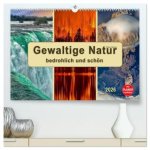 Gewaltige Natur - bedrohlich und schön (hochwertiger Premium Wandkalender 2026 DIN A2 quer), Kunstdruck in Hochglanz