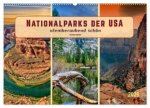 Nationalparks der USA - atemberaubend schön (Wandkalender 2026 DIN A2 quer), CALVENDO Monatskalender