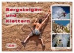 Bergsteigen und Klettern (Wandkalender 2026 DIN A2 quer), CALVENDO Monatskalender