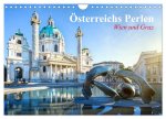 Wien und Graz. Österreichs Perlen (Wandkalender 2026 DIN A4 quer), CALVENDO Monatskalender