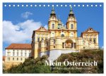Mein Österreich. Eine Reise durch die Bundesländer (Tischkalender 2026 DIN A5 quer), CALVENDO Monatskalender
