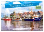 Maritime Küstenorte - von Greetsiel, über Neuharlingersiel bis Schillig (Wandkalender 2026 DIN A2 quer), CALVENDO Monatskalender