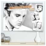 Hollywood Ikonen in Bleistift (hochwertiger Premium Wandkalender 2026 DIN A2 quer), Kunstdruck in Hochglanz