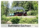 Bahnland Sachsen (Tischkalender 2026 DIN A5 quer), CALVENDO Monatskalender