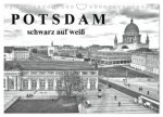 Potsdam schwarz auf weiß (Wandkalender 2026 DIN A4 quer), CALVENDO Monatskalender