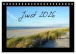 Juist - Insel im Wattenmeer (Tischkalender 2026 DIN A5 quer), CALVENDO Monatskalender
