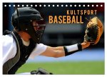 Kultsport Baseball (Tischkalender 2026 DIN A5 quer), CALVENDO Monatskalender