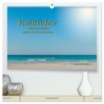 Kalender - selbst gestalten, Fotos selbst einkleben (hochwertiger Premium Wandkalender 2026 DIN A2 quer), Kunstdruck in Hochglanz
