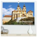 Mein Österreich. Eine Reise durch die Bundesländer (hochwertiger Premium Wandkalender 2026 DIN A2 quer), Kunstdruck in Hochglanz
