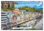 Karlsbad / Karlovy Vary - Kleinod im Westböhmischen Bäderdreieck (Tischkalender 2026 DIN A5 quer), CALVENDO Monatskalender