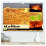Vulkane Äthiopiens - Erta Ale und Dallol (hochwertiger Premium Wandkalender 2026 DIN A2 quer), Kunstdruck in Hochglanz
