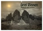 Drei Zinnen - Südtirols Wahrzeichen (Wandkalender 2026 DIN A2 quer), CALVENDO Monatskalender
