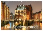 Die Speicherstadt (Wandkalender 2026 DIN A2 quer), CALVENDO Monatskalender