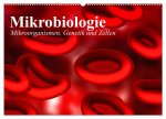 Mikrobiologie. Mikroorganismen, Genetik und Zellen (Wandkalender 2026 DIN A2 quer), CALVENDO Monatskalender