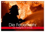 Die Feuerwehr. U.S. Firefighter im Einsatz (Tischkalender 2026 DIN A5 quer), CALVENDO Monatskalender
