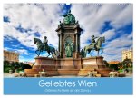 Geliebtes Wien. Österreichs Perle an der Donau (Wandkalender 2026 DIN A2 quer), CALVENDO Monatskalender