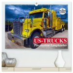US-Trucks. Faszination Langhauber (hochwertiger Premium Wandkalender 2026 DIN A2 quer), Kunstdruck in Hochglanz