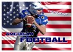 American Football - Kickoff (Wandkalender 2026 DIN A2 quer), CALVENDO Monatskalender