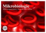 Mikrobiologie. Mikroorganismen, Genetik und Zellen (Wandkalender 2026 DIN A2 quer), CALVENDO Monatskalender
