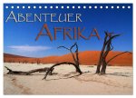 Abenteuer Afrika (Tischkalender 2026 DIN A5 quer), CALVENDO Monatskalender
