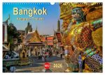 Bangkok - Königreich Thailand (Wandkalender 2026 DIN A3 quer), CALVENDO Monatskalender
