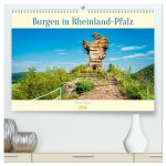 Burgen in Rheinland-Pfalz (hochwertiger Premium Wandkalender 2026 DIN A2 quer), Kunstdruck in Hochglanz