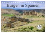 Burgen in Spanien (Tischkalender 2026 DIN A5 quer), CALVENDO Monatskalender
