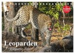 Leoparden. Elegante Jäger (Tischkalender 2026 DIN A5 quer), CALVENDO Monatskalender