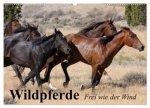 Wildpferde. Frei wie der Wind (Wandkalender 2026 DIN A2 quer), CALVENDO Monatskalender