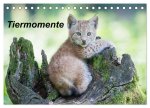 Tiermomente (Tischkalender 2026 DIN A5 quer), CALVENDO Monatskalender