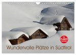 Wundervolle Plätze in Südtirol (Wandkalender 2026 DIN A4 quer), CALVENDO Monatskalender