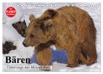 Bären. Unterwegs mit Meister Petz (Tischkalender 2026 DIN A5 quer), CALVENDO Monatskalender