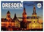 Dresden - Wunderschönes Elbflorenz (Wandkalender 2026 DIN A4 quer), CALVENDO Monatskalender