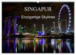 Singapur - Einzigartige Skylines (Wandkalender 2026 DIN A2 quer), CALVENDO Monatskalender