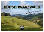 Südschwarzwald - Impressionen (Wandkalender 2026 DIN A4 quer), CALVENDO Monatskalender
