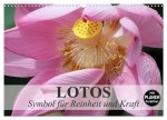 Lotos. Symbol für Reinheit und Kraft (Wandkalender 2026 DIN A3 quer), CALVENDO Monatskalender