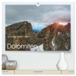 Süchtig nach den Dolomiten (hochwertiger Premium Wandkalender 2026 DIN A2 quer), Kunstdruck in Hochglanz